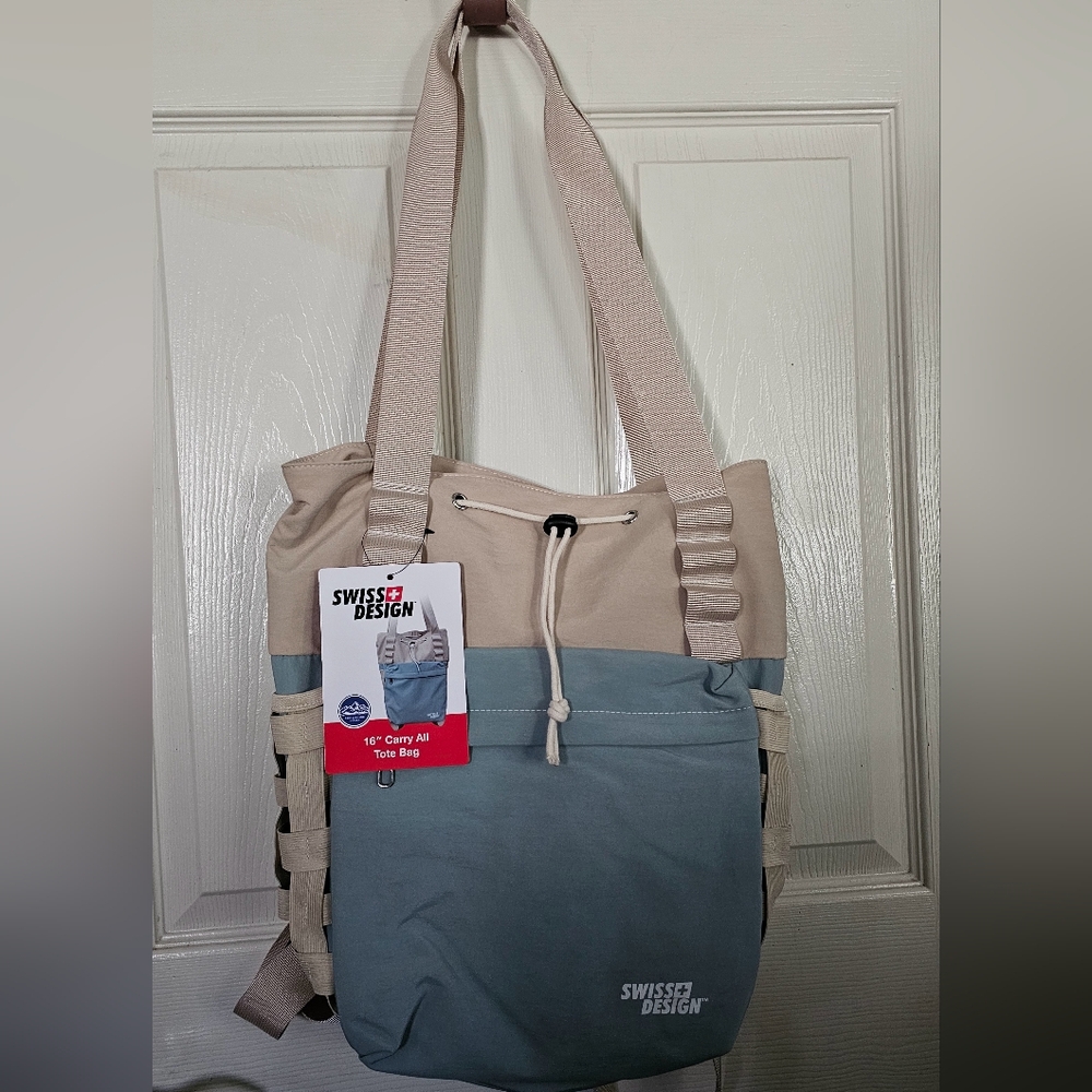 Swiss Design Carryall Tote/Backack